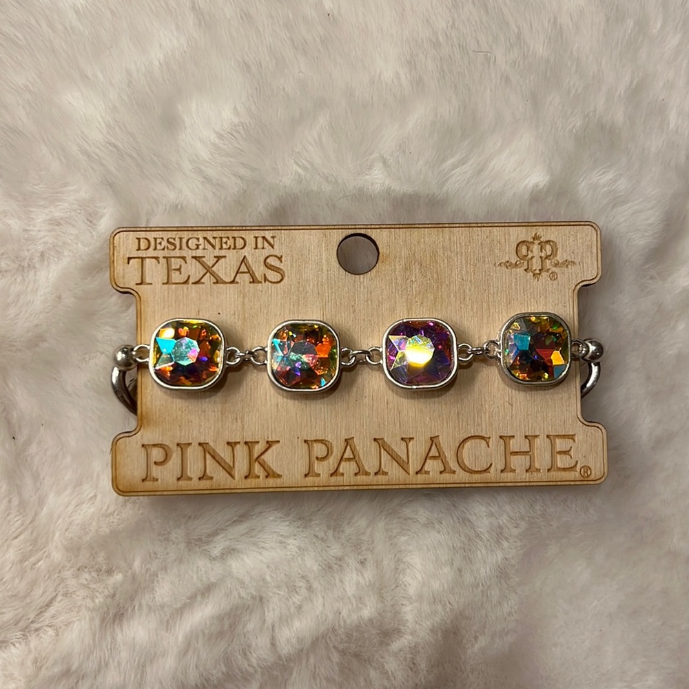 Pink panache bracelet